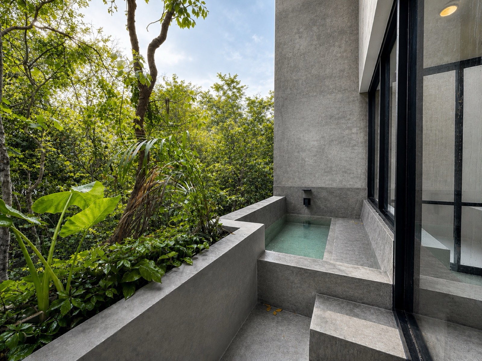 Casa Mayakoba 260 m² — Tina Exterior Playa del Carmen