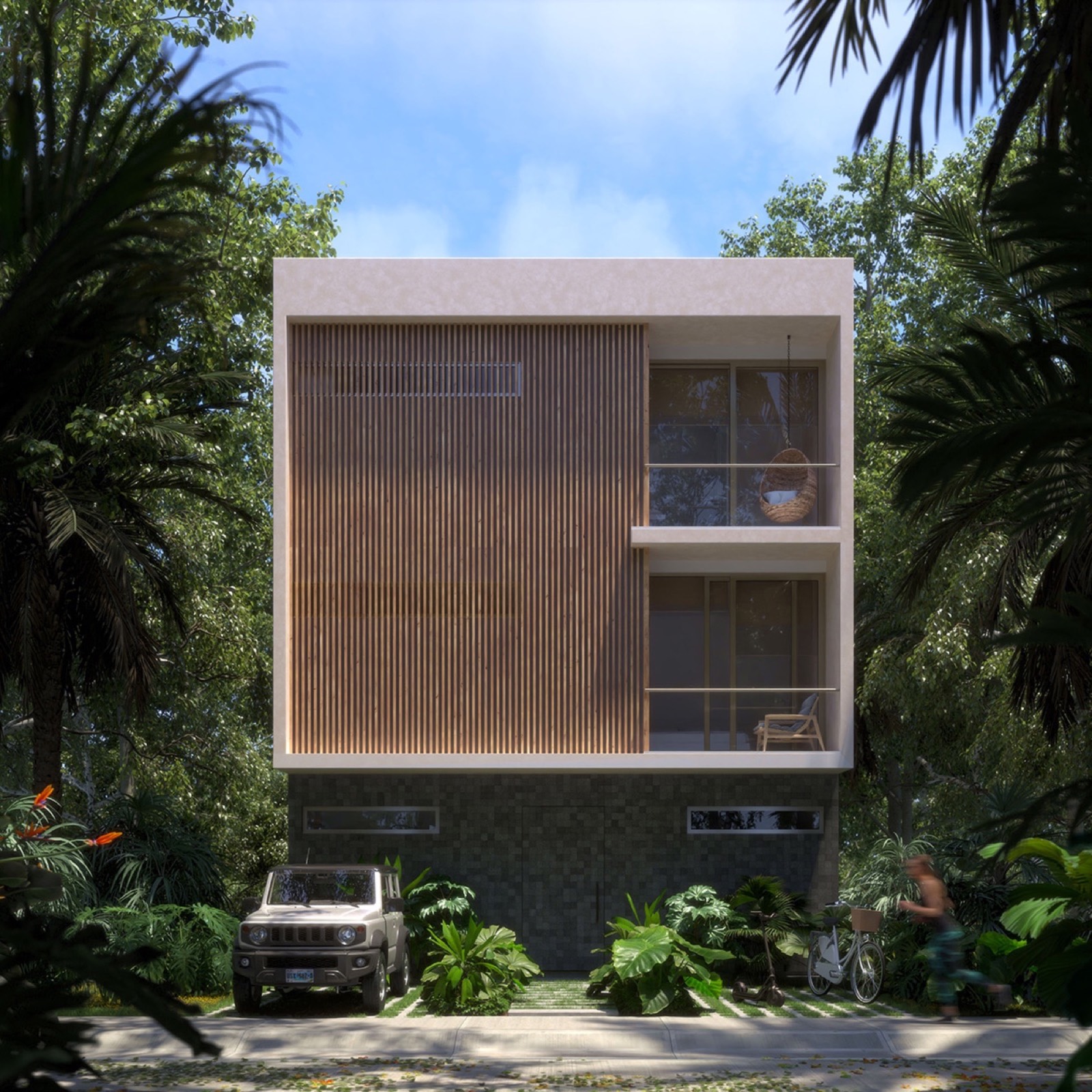 Casa Mayakoba 285 m² — Rooftop y Área de Yoga Playa del Carmen