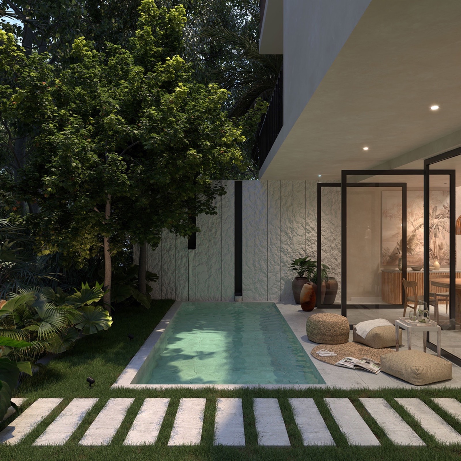 Casa Mayakoba 285 m² — Rooftop y Área de Yoga Playa del Carmen