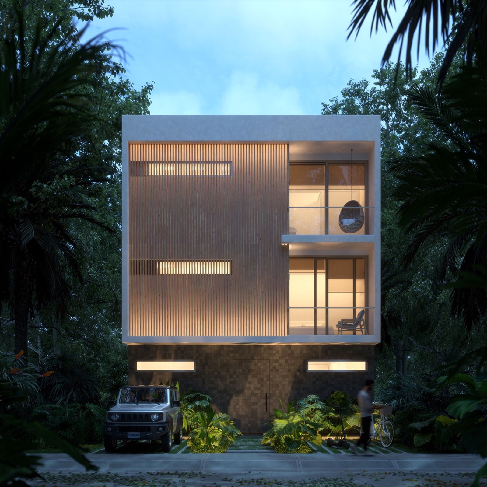 Casa Mayakoba 285 m² — Rooftop y Área de Yoga Playa del Carmen