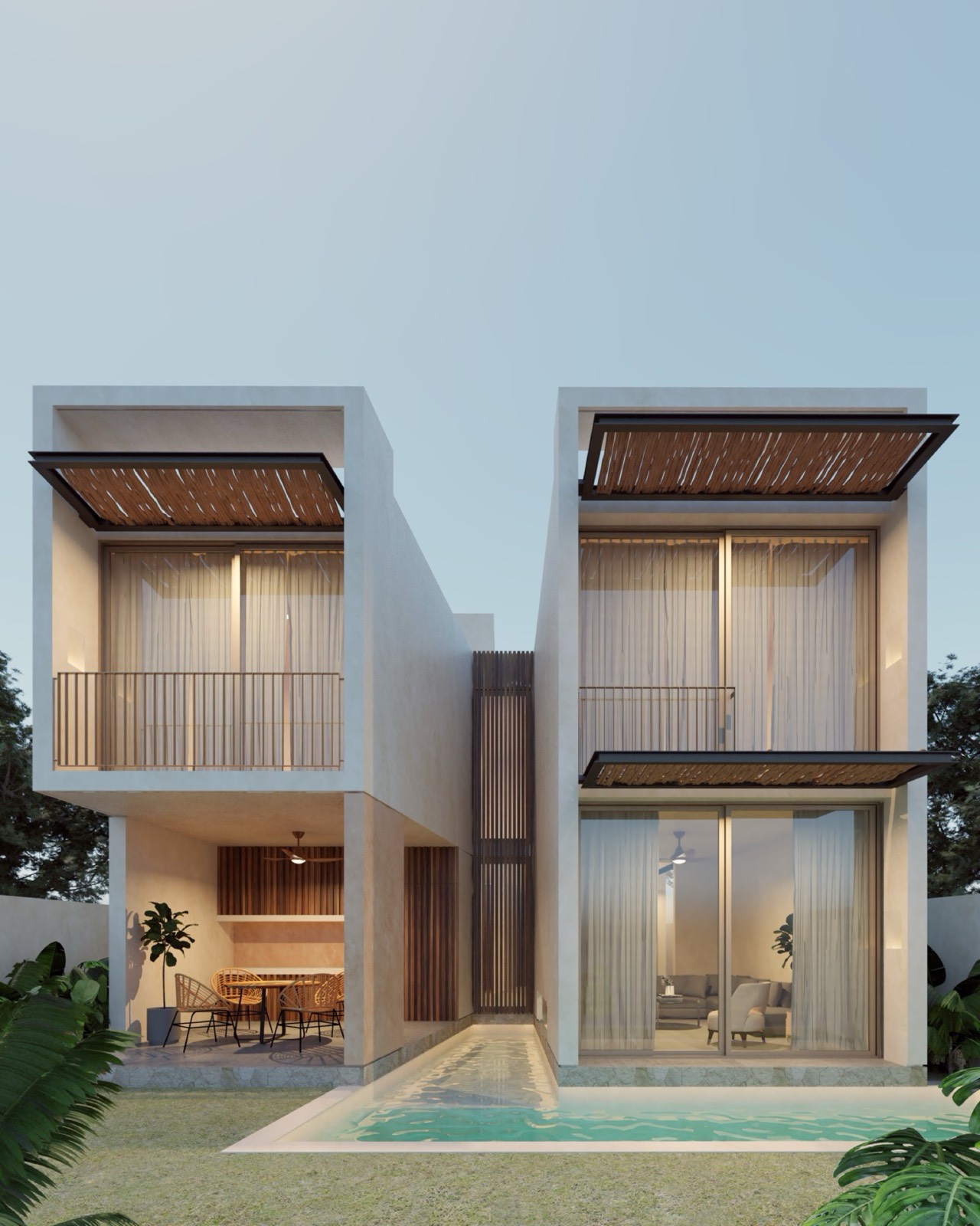 Casa Mayakoba 299 m² — Roof Garden Playa del Carmen