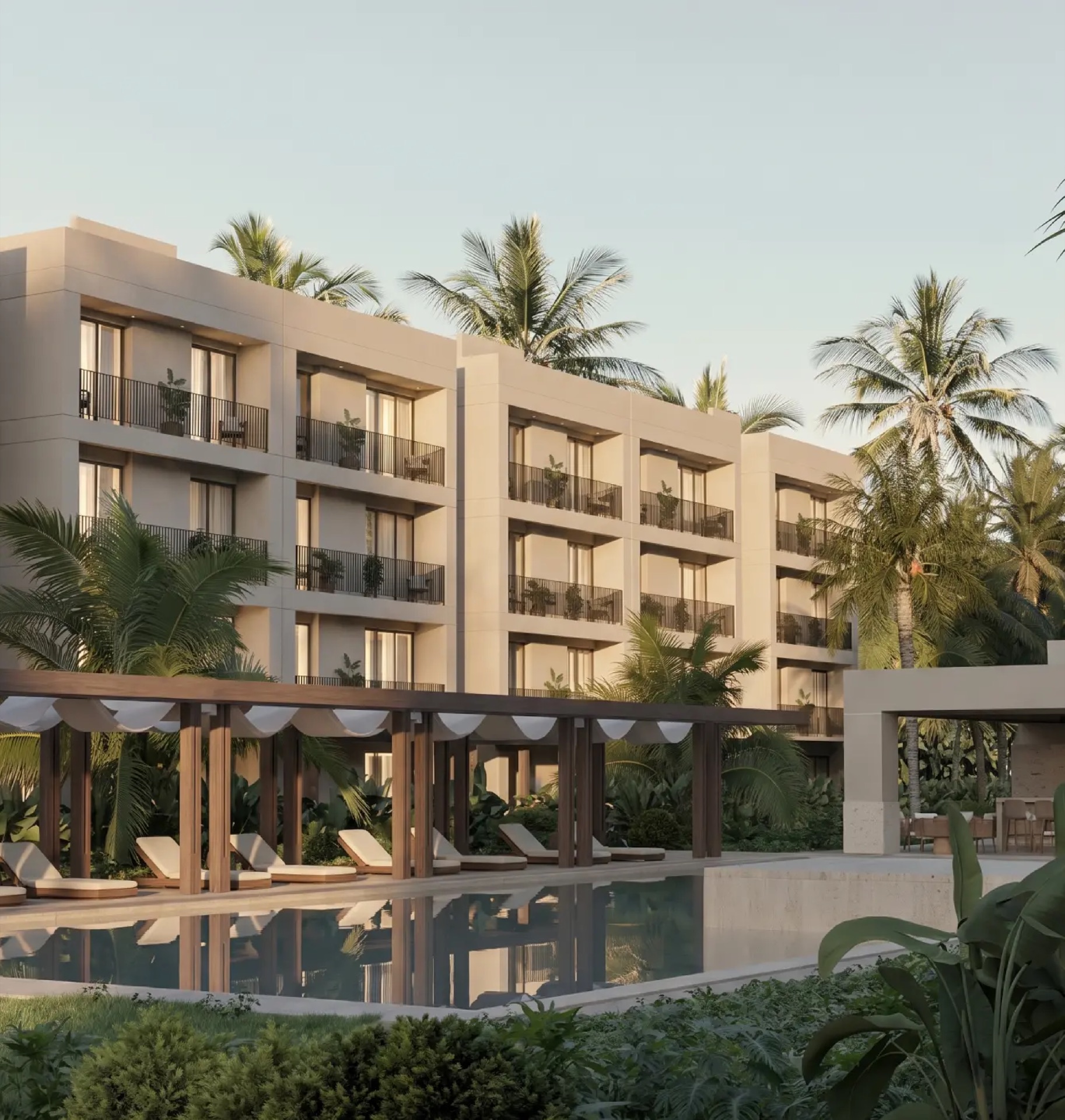 Departamentos en preventa Playa del Carmen