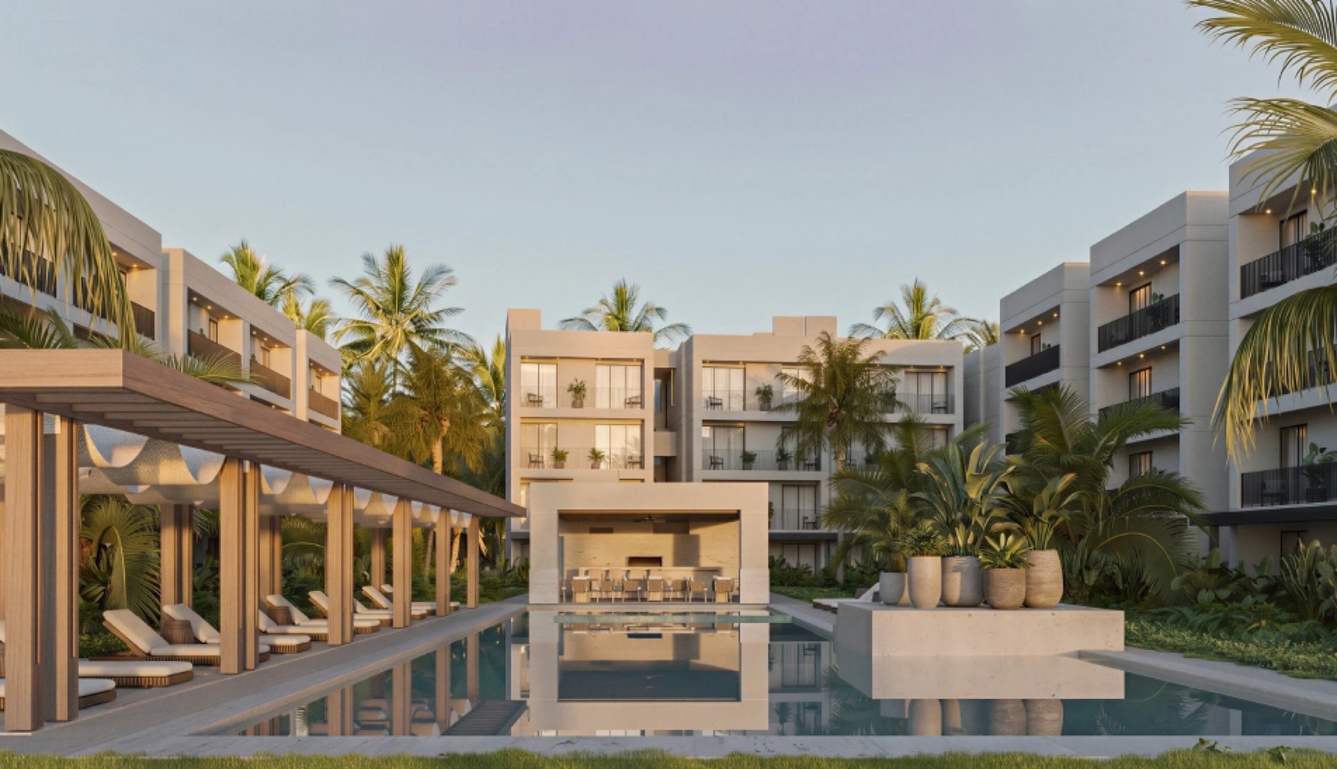 Departamentos en preventa Playa del Carmen