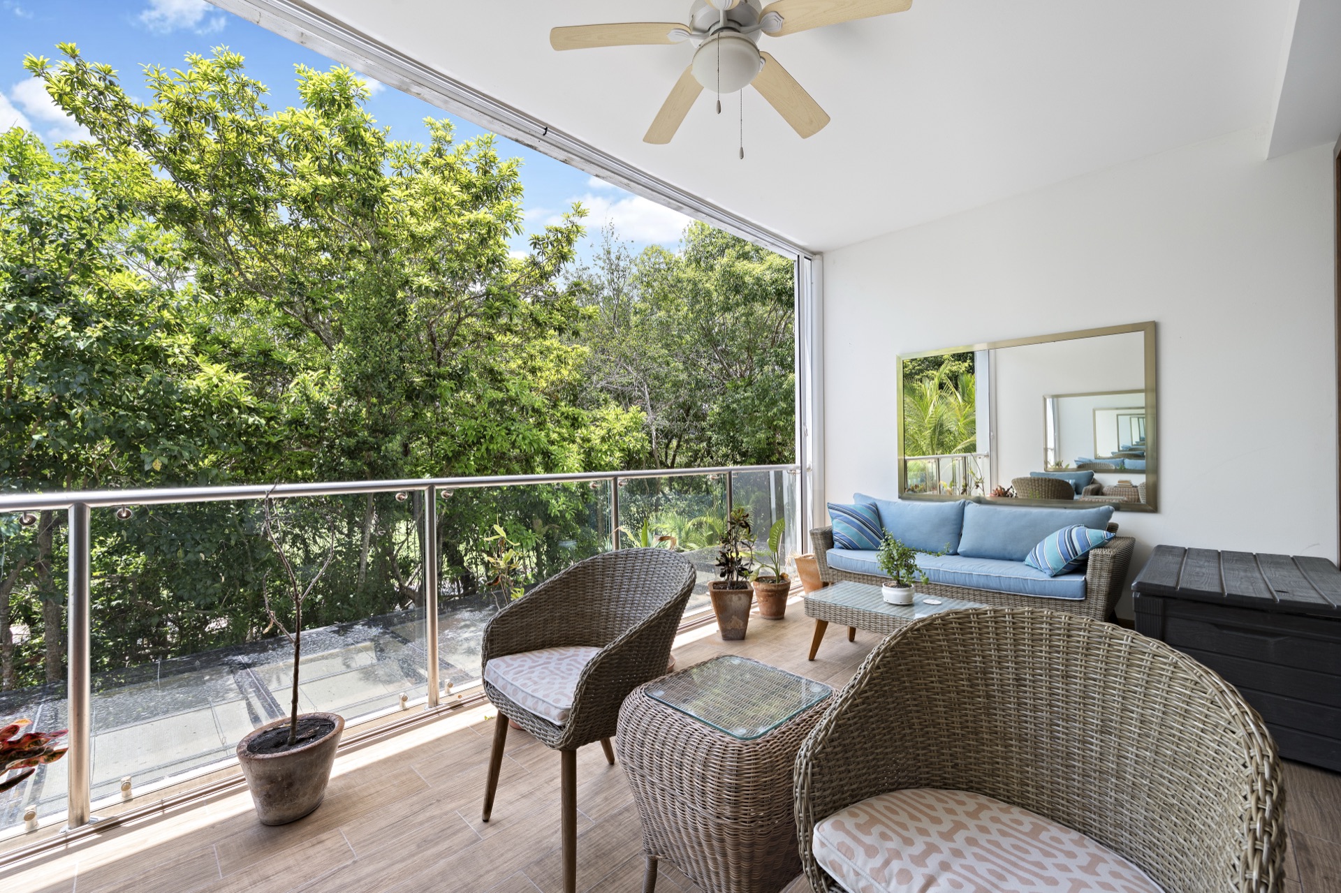 Departamento frente al golf Tulum Country Club Akumal