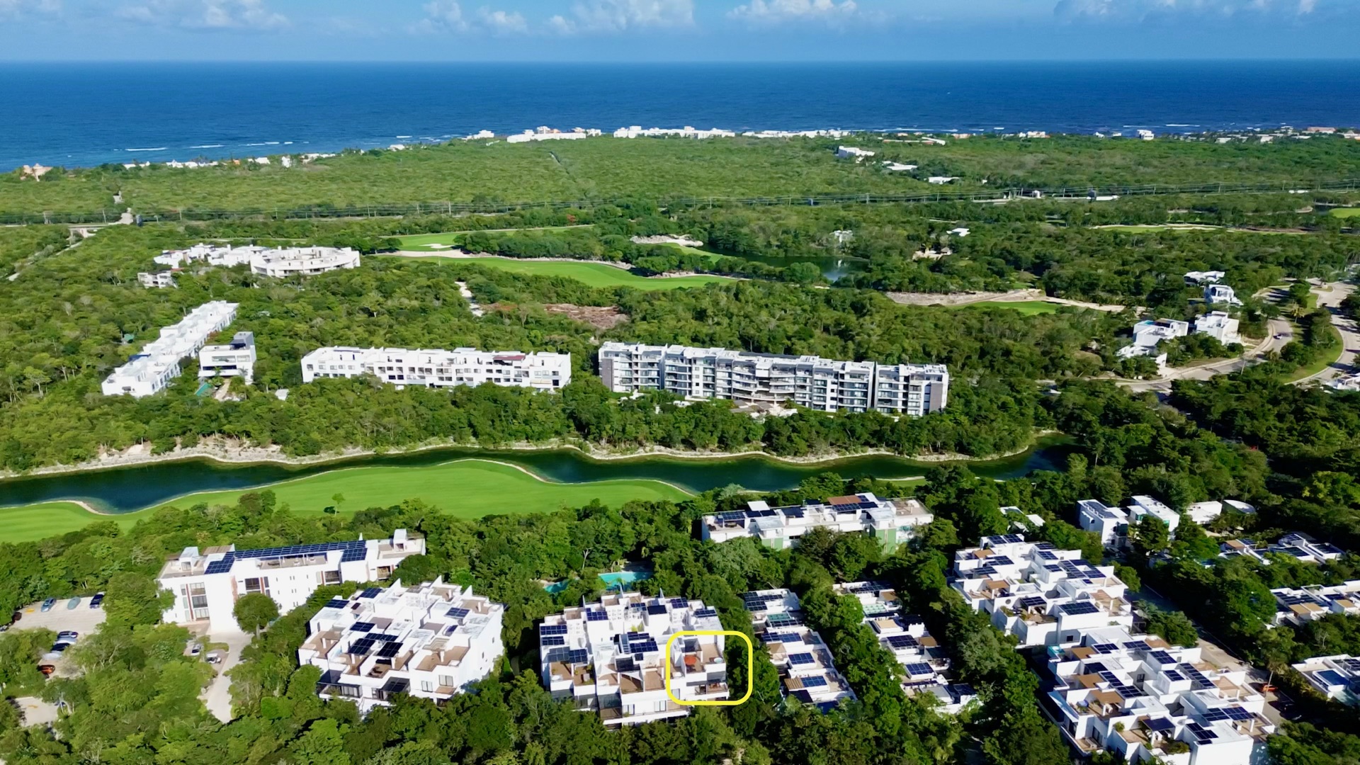 Penthouse Tulum Country Club Akumal