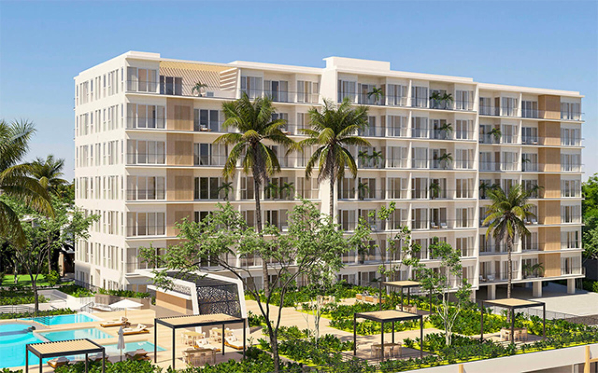 Departamentos en preventa Av. 115 Sur Playa del Carmen