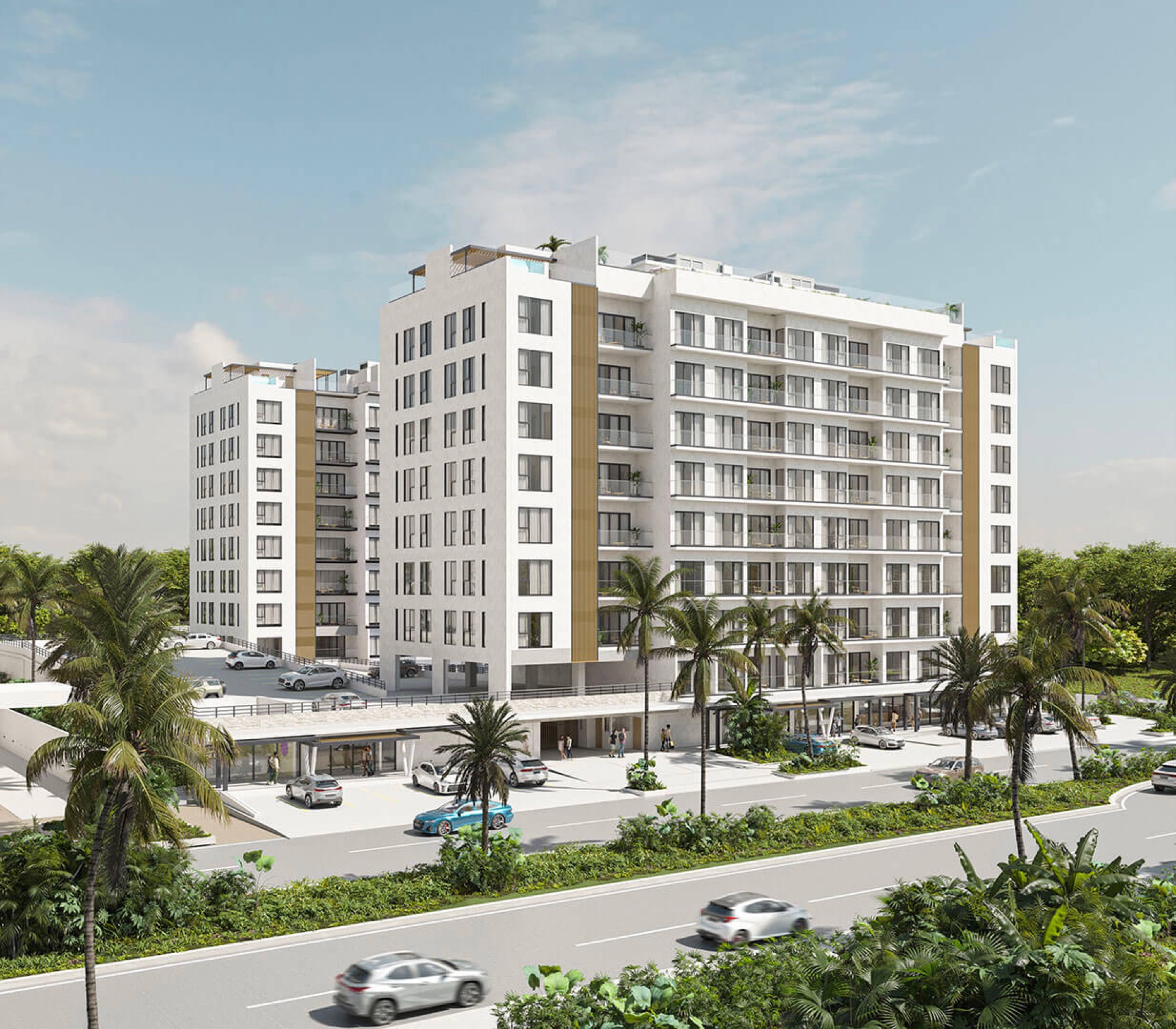 Departamentos en preventa Centro Urbano Playa del Carmen